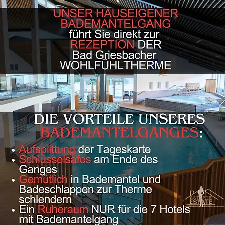 10 - Im Rottalblick - Traumhaften Ausblick Geniessen Mit Bademantelgang Zur Therme, Tv, Balkon Und Persoenlichem Gaesteempfang Von Astarte Estate Lejlighed